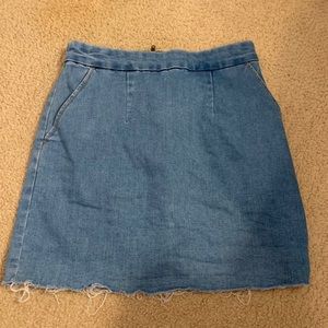 Denim jean skirt Forever 21